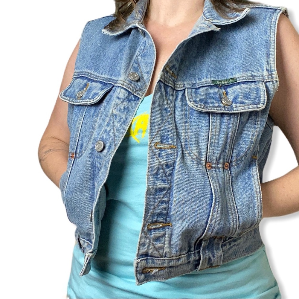 Vintage 80’s Denim Vest Women’s by Buffalo